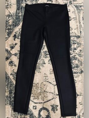 Express Faux Leather Leggings - Black